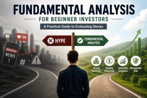 Fundamental Analysis for Beginner Investors comparing hype stocks with business quality valuation and long term investing