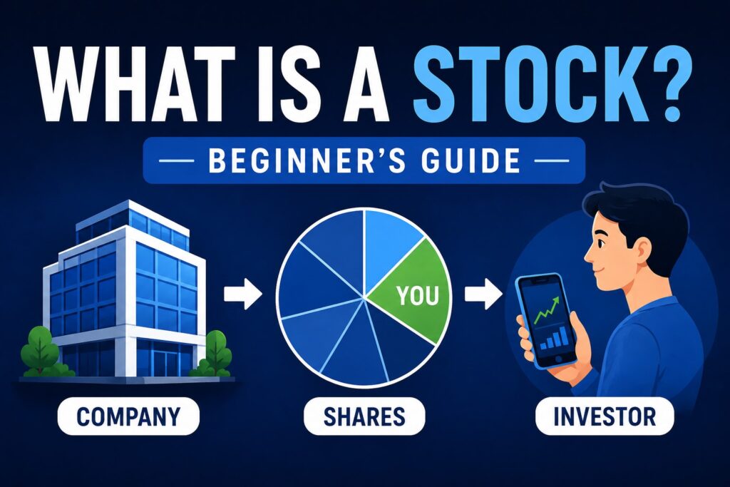 What Is a Stock beginner guide explaining company ownership and shares