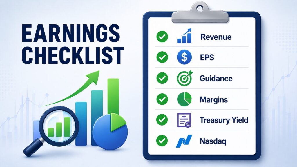 Investor earnings checklist before buying stocks