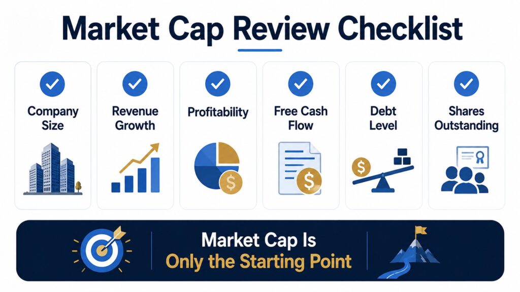 Checklist for analyzing market capitalization before investing