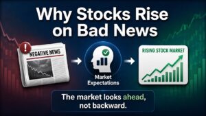 Why stocks rise on bad news despite negative economic headlines