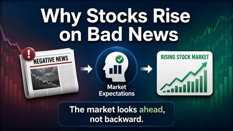 Why stocks rise on bad news despite negative economic headlines