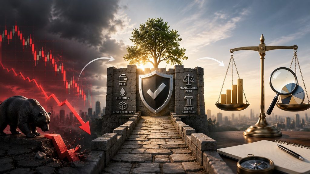 Price Survival Value framework for evaluating a stock after a sharp market decline