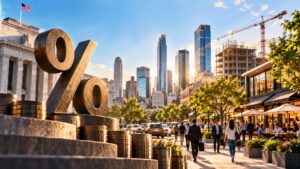 High interest rates and the economy remaining resilient